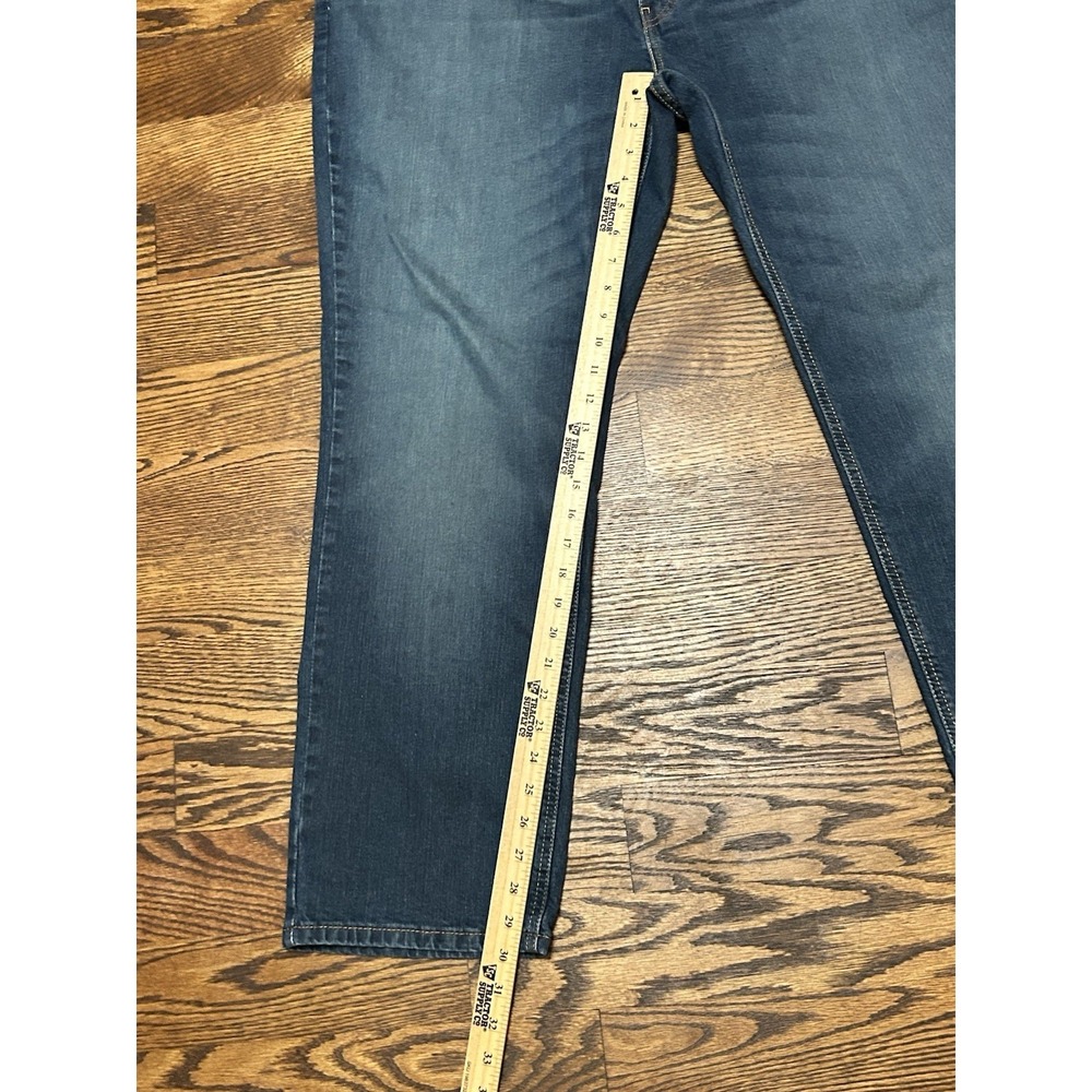 Levi Strauss 541 Men's Jeans 46x32, Dark Blue Denim - Picture 3 of 9